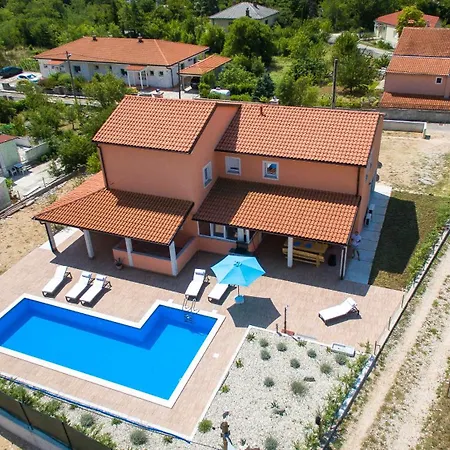 Lavanda With Relaxation Spot Of Swimming Pool In Scented Garden, Outdoor Terrace And Barbecue Tribalj (Primorsko-Goranska)
